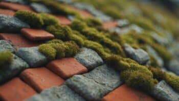 mousse sur toiture à Bruay-sur-l’Escaut